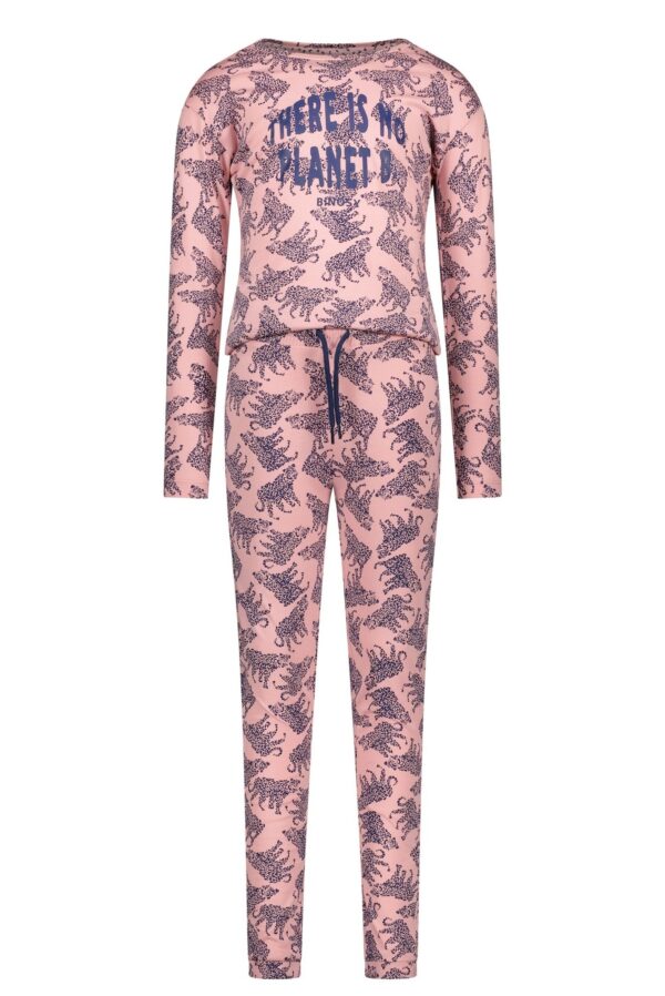 B.Nosy Meisjes pyjama - Sleep panter AOP