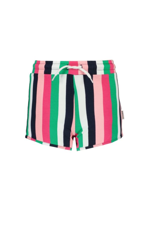 B.Nosy Meisjes short gestreept - multi