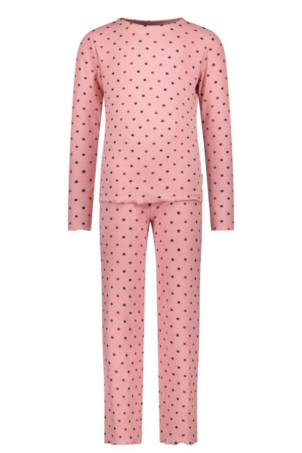 B.Nosy Meisjes pyjama - Sleep sterren AOP