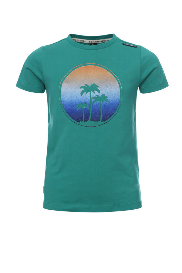 Common Heroes Jongens t-shirt - Ocean groen