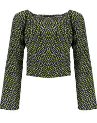 Frankie & Liberty Meisjes blouse - Helen - Zwart bloemen print