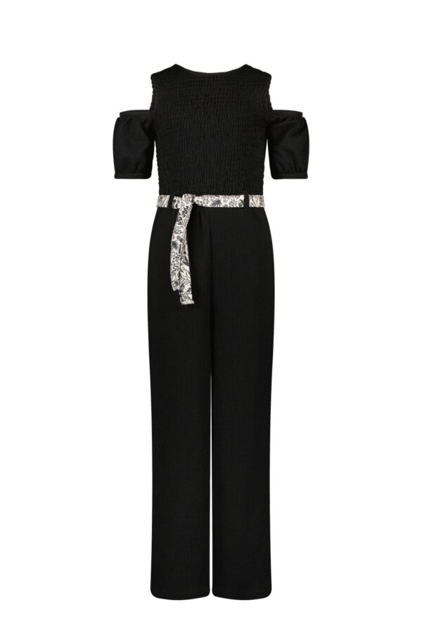 B.Nosy Meisjes jumpsuit - Mette - Zwart